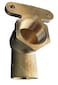 EZ-FLUID EZFLUID 12 Sweat x FIP High Ear Elbow Threaded FittingC by F LF Brass Shower High Ear 90 Degree Elbow with Copper Sweat Socket and Female Threaded Plumbing Fittings