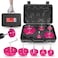 E-cowlboy 5Piece PVC Pipe Reamer Tool Kit for PVC CPVC ABS Fittings Includes 125 15 2 3 4 Reamers 38 Hex Shaft Compatible with Standard 12 Drills for Pipe Cleaning Smoothing Edges