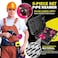 E-cowlboy 5Piece PVC Pipe Reamer Tool Kit for PVC CPVC ABS Fittings Includes 125 15 2 3 4 Reamers 38 Hex Shaft Compatible with Standard 12 Drills for Pipe Cleaning Smoothing Edges