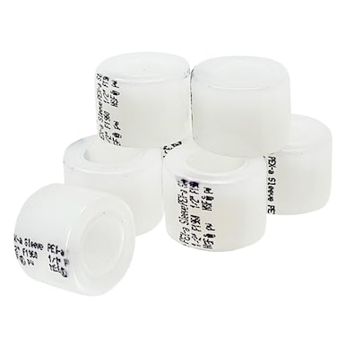 PROCURU 100Pack 12Inch F1960 Expansion Ring Sleeve for PEXA Pipe and Fittings Safe 8AR0012100P