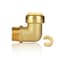 EFIELD Pack of 1 Push fit fittings 1 Inch x 1 Inch Male NPT Threaded Elbow Push to Connect Pex Copper CPVC with a Disconnect Clip ToolPF2241PCS