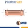 GUOFIS 5Pack Copper Press Fittings34 Inch x 34 Inch Extended Coupling NO Stop Copper Press Fit CouplerPRESS029