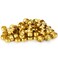 GASHER 100PCS Brass Compression Fitting Brass Compression Sleeve Ferrules 516 Tube OD