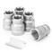 TAISHER 5PCS 304 Stainless Steel Cast Pipe Fitting Reducer Coupling 12 x 38 NPT Female Threaded