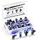 TAILONZ PNEUMATIC 12mm od Push to Connect Fittings Pneumatic Fittings Kit 5 Spliters5 Elbows5 tee5 Straight 20 pcs