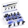 TAILONZ PNEUMATIC 12mm od Push to Connect Fittings Pneumatic Fittings Kit 5 Spliters5 Elbows5 tee5 Straight 20 pcs