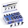TAILONZ PNEUMATIC 14 Inch od Push to Connect Fittings Pneumatic Fittings Kit 20 Spliters20 Elbows20 tee20 Straight 80 pcs