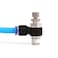SNS 90 Degree Elbow Air Flow Control Valve Push To Connect Fitting Speed Control Valve 12Tube OD x 18 NPT10 PCS JSC12N01