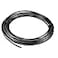 ZAQW Pneumatic Hose 4mm OD 25mm ID Polyurethane PU Air Hose Pipe Tube 5 Meter 164ft Black