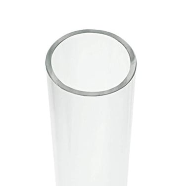 Source One Polycarbonate Unbreakable Round Clear Tube 12 1 1 12 Inch Diameter 12 Inch Diameter 24 Inch Long
