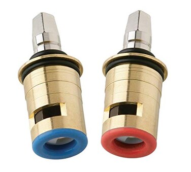 Chicago Faucets Chicago 1099XKJKABNF 1100XKJKABNF Ceramic 14Turn Cold Hot Cartridge Kit