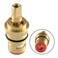 Kingston Brass KSRPL8100HC Hot Ceramic Disc Cartridge D Type 1 Piece