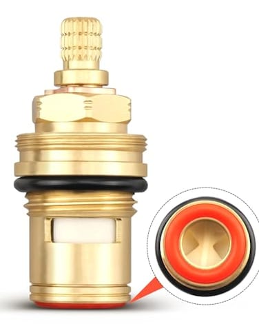 Nahntaipy Ceramic Cartridge Assembly 01378745 Faucet Filter Element Replacement Fit for TS Brass Faucets Pressure 20PSI125PSI Temperature 40F140F