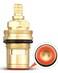 Nahntaipy Ceramic Cartridge Assembly 01378745 Faucet Filter Element Replacement Fit for TS Brass Faucets Pressure 20PSI125PSI Temperature 40F140F