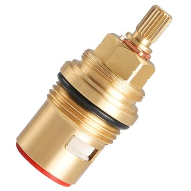 Liberflow Kitchen Faucet Cartridge Replacement Compatible with Grohe 45882000 Valve Parts Durability Brass Ceramic Cartridge Easy Installation AntiClockwise Open Design Fits Various Faucet Models
