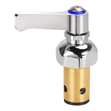 TNROTED Replacement 00271340 Cold Side Handle Stem Replacement Assembly Fit for All TS Faucets Brass Spindle Assembly Cartridge Faucet Valve Blue