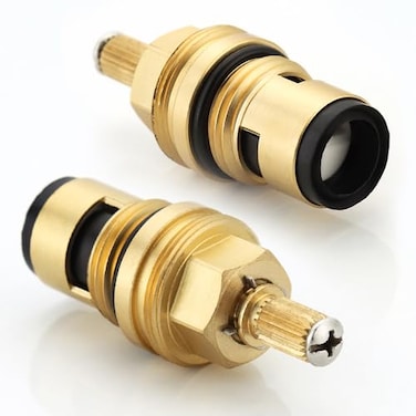 hansengroe Kitchen Faucet Cartridge for Grohe 45883000 45882000 Cartridge Replacement Part Cold Hot Flow Right Left Side Installation Suitable for Shower Bathroom Faucet Stem Replacement 4588300045882