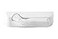 CRL Truth EP27035 Encore Brite White Left Hand Folding Handle and Cover