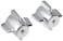 DANCO EasytoInstall Pair of Faucet Handles for Central Brass Chrome 234Inch x 238Inch 1Pair 88264
