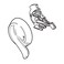 Delta RP70641 Linden 17 Series Temperature Handle Assembly Chrome