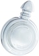 Delta Faucet RP34358 Victorian Single Metal Lever Handle Temperature Knob and Cover Chrome