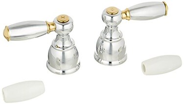 Delta Faucet RP42995CB Two Metal Lever Handle Kit with Inserts ChromeBrass