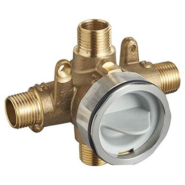 American Standard RU101SS Flash Shower Roughin Valve with Universal Inlets and Outlets with Screwdriver Stops Unfinished