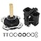 TycoonWon GP77886 Mixer Cap and GP500520 Pressure Balancing Unit Assembly Compatible with Kohler K15701K and K15700K mixing valve