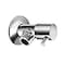 Poeland Modern Quarter Turn Angle Stop Valve 304 Stainless Steel Faucet Triangle Valve 12 G thread