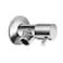 Poeland Modern Quarter Turn Angle Stop Valve 304 Stainless Steel Faucet Triangle Valve 12 G thread