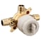 Moen MCORE U130CIS 3 Port Shower RoughIn Brass Mixing Valve with CCIPC Connections and Stops