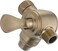 Delta Faucet U4929CZPK 3Way Shower Arm Diverter for Hand Shower Champagne Bronze