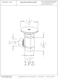 Westbrass Round Handle Angle Stop Shut Off Valve 12 IPS Inlet with 38 Compression Outlet Polished Brass D10303