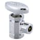 Cyrret 10Pack Angle Stop Shut off Valve MultiTurn 12Inch FIP Inlet X 38Inch Compression Outlet No Lead Brass Chromed CUPC NSF AB1953 Approved