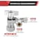 EFIELD Pack of 2 14 Turn Dual Compression Outlet Angle Stop Valve12 NOM 58 OD x 38 inch x 38 inch Chrome Plated Brass MadeVALVE206