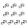 EFIELD Pack of 10 14 Turn Straight Stop Valve 38 OD Compression X 12 CPVC Pipe Connection Chrome Plated BrassVALVE07310PCS