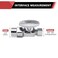 EFIELD Pack of 10 14 Turn Straight Stop Valve 38 OD Compression X 12 CPVC Pipe Connection Chrome Plated BrassVALVE07310PCS