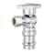 EFIELD Pack of 10 Stop Angle Valve 12 Copper Press x 38 OD Compression 14 Turn LF Brass Made Chrome PlatedVALVE393