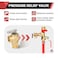 EFIELD 34 Inch FIP x 34 Inch PexB CrimpF1807 IPS Isolator Tankless Water Heater Service Valve Kit with Pressure Relief ValveTOOL053