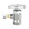 EFIELD Pack of 2 MultiTurn Angle Stop Valve 12 Fip Iron Pipe x 38 OD LF Brass Chrome Plate NSFANSI 61VALVE3652PCS