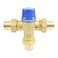 Hydro Master Thermostatic Mixing Valve LF Brass Construction Temperature Control 34 Inch Sweat