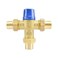 Hydro Master Thermostatic Mixing Valve LF Brass Construction Temperature Control 34 Inch Sweat