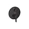 hansgrohe Ecostat S Modern Thermostatic Shower Valve Trim with Temperature Control in Matte Black 15757671