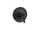 KOHLER KTS144234BL Purist RiteTemp Valve Trim with Lever Handle Faceplate with Handle Trim Only Valve Required Matte Black