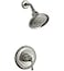 KOHLER TS3964BN Devonshire RiteTemp Shower Valve Trim with Lever Handle and 25 GPM Showerhead