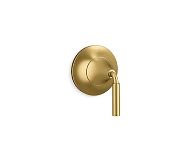 KOHLER T2395542MB Tone MasterShower SingleHandle Transfer Valve Trim Kit WallMount Valve Required Vibrant Brushed Moderne Brass