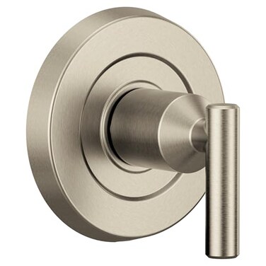 Moen Gibson 1Handle MCORE Trim Kit with Shower Lever Transfer Valve Required Brushed Nickel UT2921BN