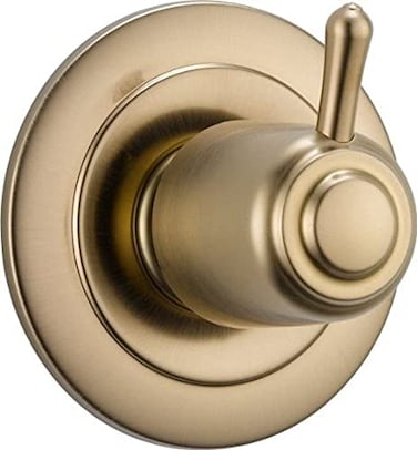 Delta Faucet 3Setting Shower Handle Diverter Trim Kit Champagne Bronze T11800CZ Valve Not Included