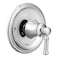 Moen Dartmoor Chrome 1Handle PosiTemp Pressure Balancing Valve Trim Kit Valve Required T2181