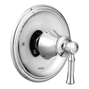 Moen Dartmoor Chrome 1Handle PosiTemp Pressure Balancing Valve Trim Kit Valve Required T2181